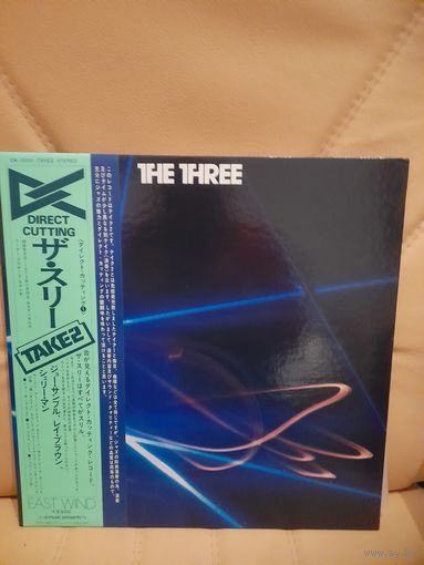 Joe Sample / Ray Brown / Shelly Manne – The Three –LP GATEFOLD, 1976, East Wind, Japan, OBI, (1st Press) NM