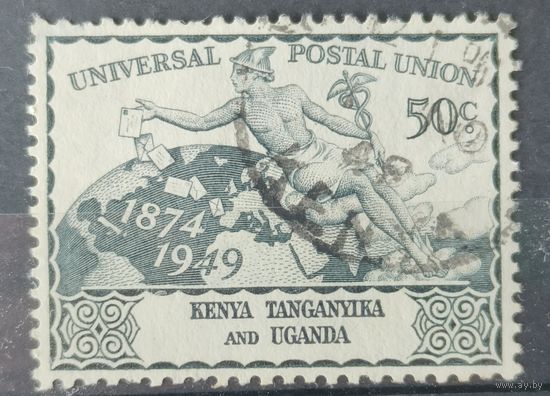 Кения, Уганда и Таганьика 1949г. Британские колонии