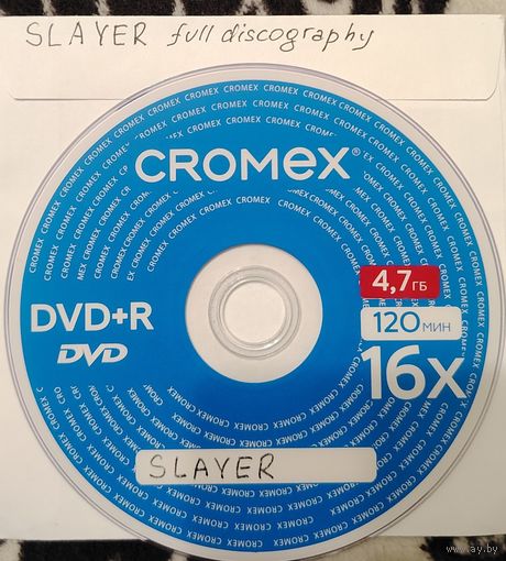 DVD MP3 дискография SLAYER (Trash / Groove / Death / Nu Metal) - 1 DVD