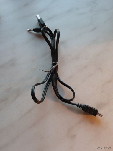 Кабель "Mini-USB - USB/3,5 jack"