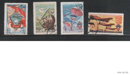 СССР-1951 (Заг.1558-1561)  гаш. , ДОСАВ
