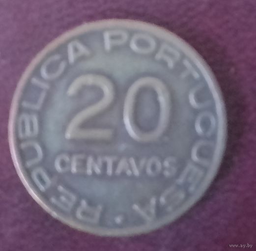 Мозамбик 20 сентаво, 1936
