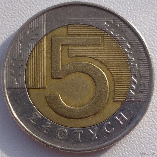 Польша 5 злотых 1996. Возможен обмен