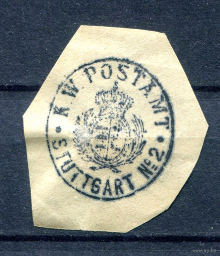 Германия, Рейх- 1900-е - почтовое чековое бюро, Штуттгарт - 1 виньетка-облатка - MH. Без МЦ!