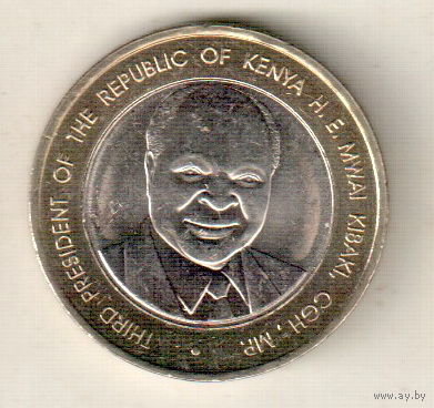 Кения 40 шиллинг 2003 40 лет Независимости