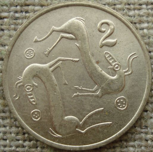 2 цента 1983 Кипр