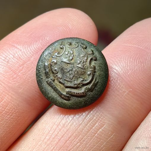 Пуговица ливрейная дворянского рода. 15 мм