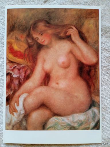 Ренуар. После купания. Издание Германии