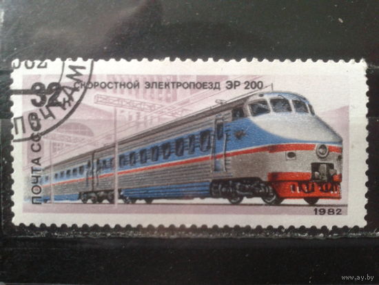 1982 Скоростной электропоезд ЭР 200, концевая