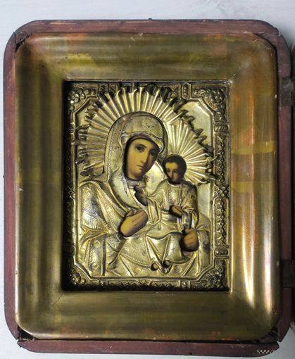 Икона Божией Матери, в Киоте, 19 век!