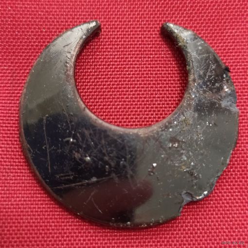 Старинное украшение-знак "Лунница", оригинал, находка,  с надписью "K-750" серебро....на реставрацию с 1рубля...