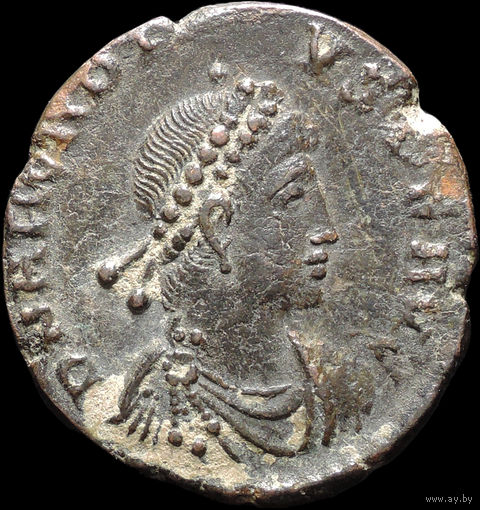 Фоллис, Флавий Аркадий, Римская Империя, С 1 Рубля! Смотрите другие лоты!