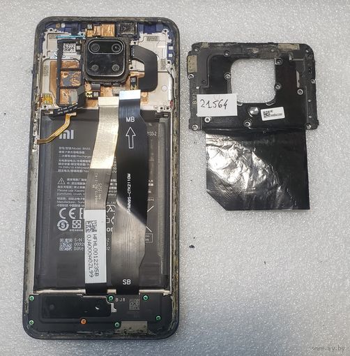 Телефон Xiaomi Redmi Note 9S. Можно по частям. 21564