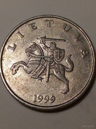 1 лит Литва 1999 год