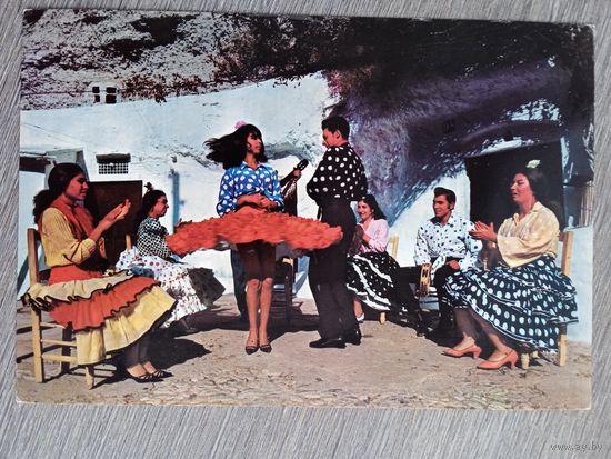 Этнография. Испания. Танцы цыган