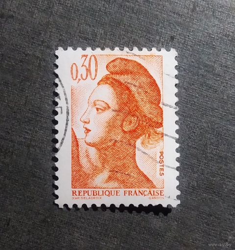 Марка Франция 1982 год Стандарт