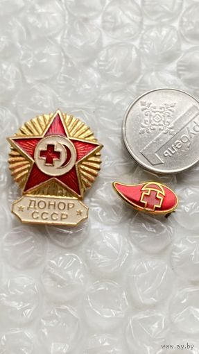 Значок Донор СССР