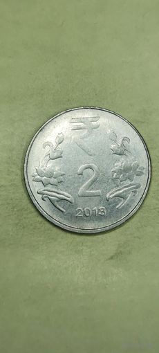 Индия 2 рупий 2013