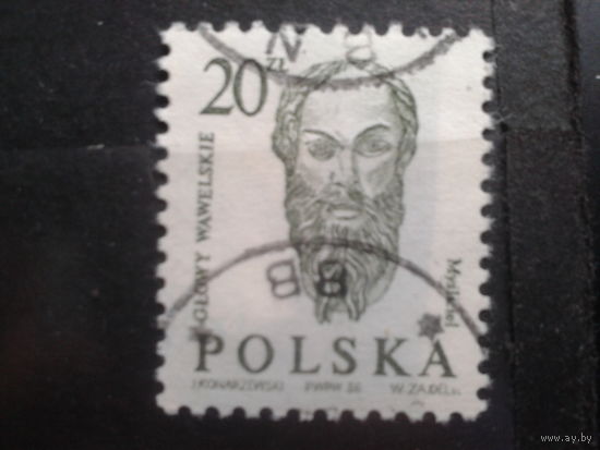 Польша, 1986, Скульптура из Вавельского замка