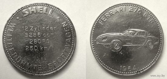 Жетон SHELL FERRARI