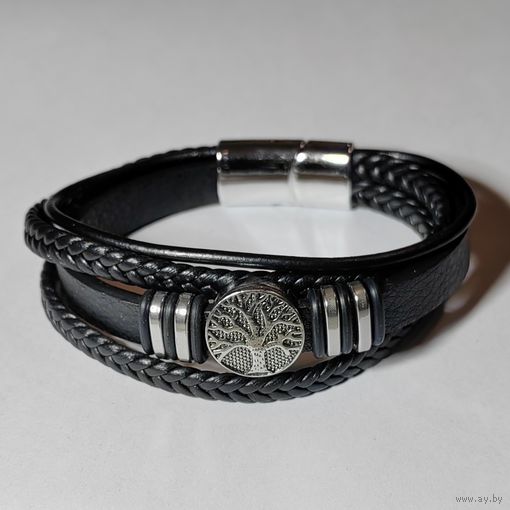 Браслет кожаный "Древо Жизни"