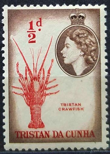 Британские колонии. Остров Тристан Да Кунья, 1954 г. SG914 MNH