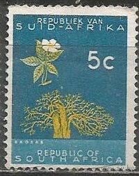 Южная Африка(Республика). Цветы баобаба. 1961г. Mi#293.