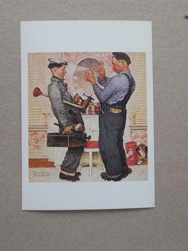 Rockwell живопись 10х15 см