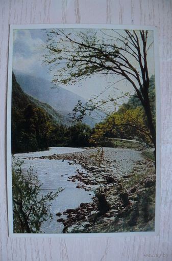 Петров Н., Сочи. Горная речка; 1949, чистая.