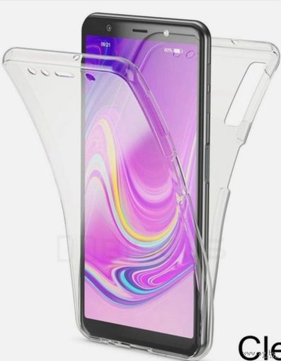 Силиконовый 2-х сторонний чехол на Samsung А54