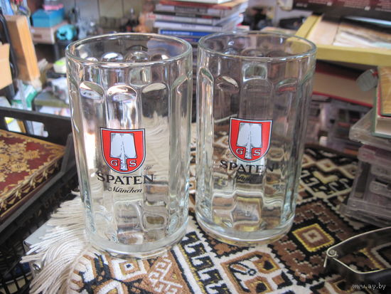 Бокал пивной, кружка SPATEN 0,5 л. Германия.
