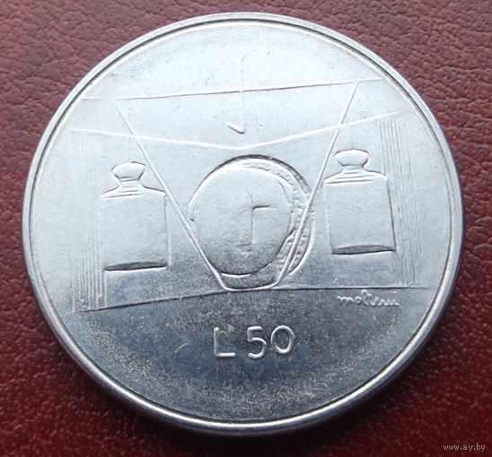 Сан-Марино. 50 лир 1976