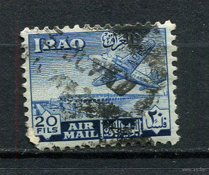 Ирак - 1949 - Авиация 20F - [Mi.153] - 1 марка. Гашеная.  (LOT EB34)-T10P36