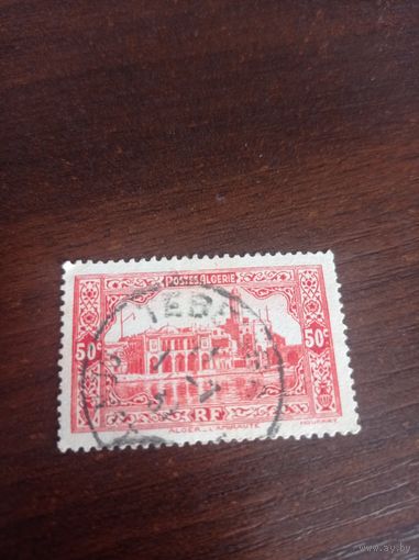 Французский Алжир 1936 года. Здание адмиралтейства. 50с