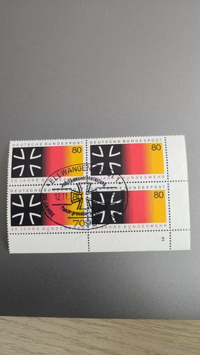 Квартблок спец гашения 1985 г ФРГ