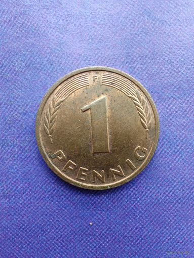 Германия ФРГ 1 пфенниг 1995 F