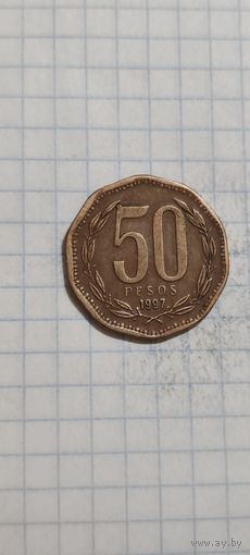 Чили 50 песос 1997