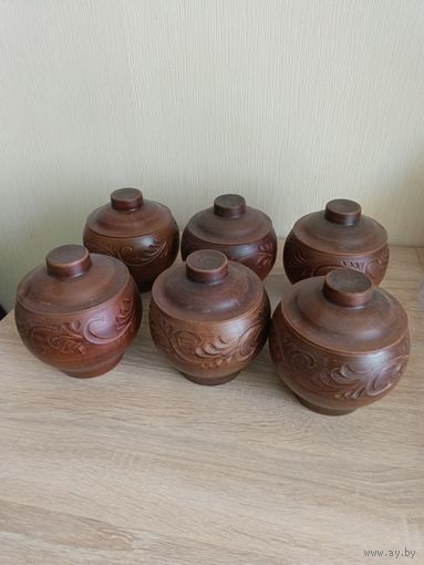 Горшочки для запекания 6 шт.