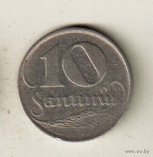 Латвия 10 сантим 1922