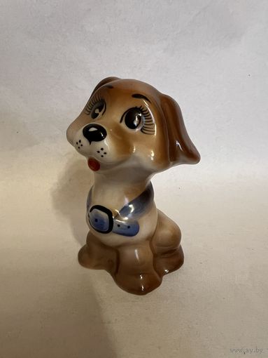 Собака фарфор ДФЗ