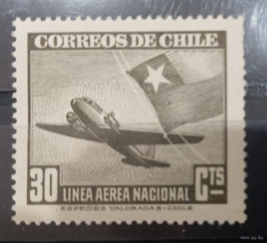 ЧИЛИ САМАЛЁТЫ  ТРАНСПОРТ - АВИАЦИЯ  MNH