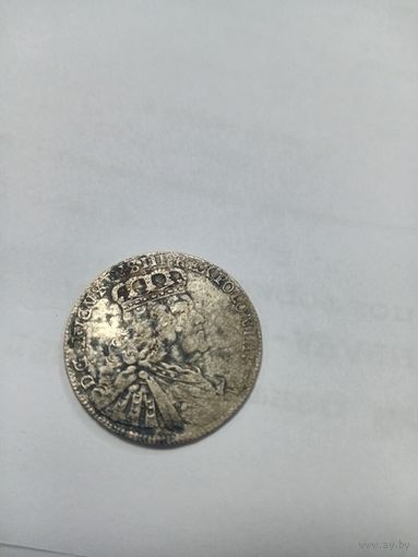 Орт 18 грошей 1754 года