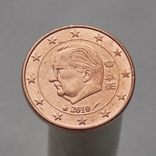 Бельгия 5 евроцентов 2010 (3-ый тип)