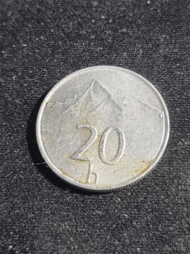 Словакия 20 геллеров 1994