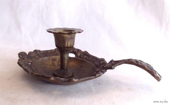 Подсвечник переносной Бронза Германия 02