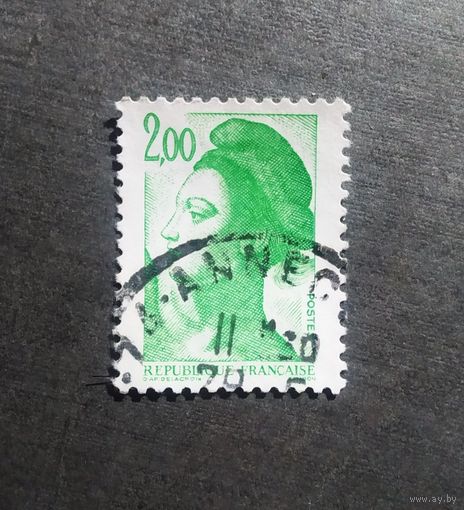 Марка Франция 1982 год Стандарт