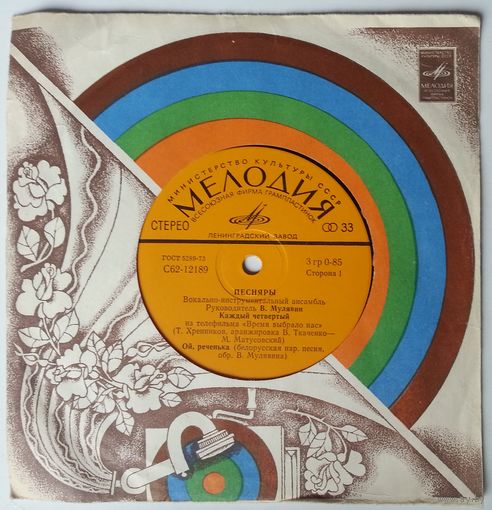 ЕР ВИА Песняры - Каждый четвертый (1979)