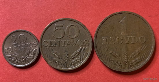 Португалия 3 монеты