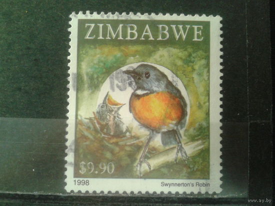 Зимбабве, 1998. Птица. Mi-2,0 евро гаш.