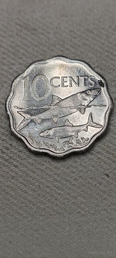 Багамы 10 цент 2010
